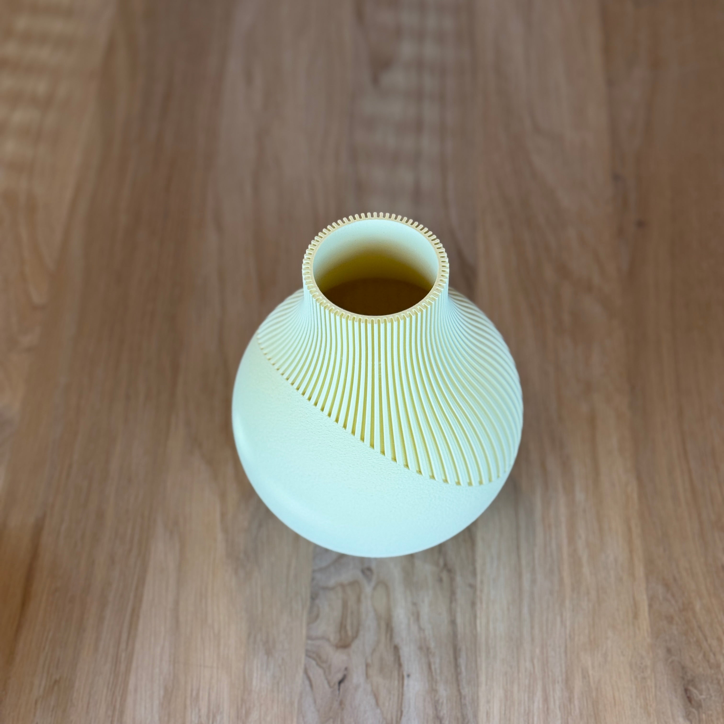 Moderne Design Vase aus dem 3D-Druck – Minimalistische Vase aus PLA (18 Farben)