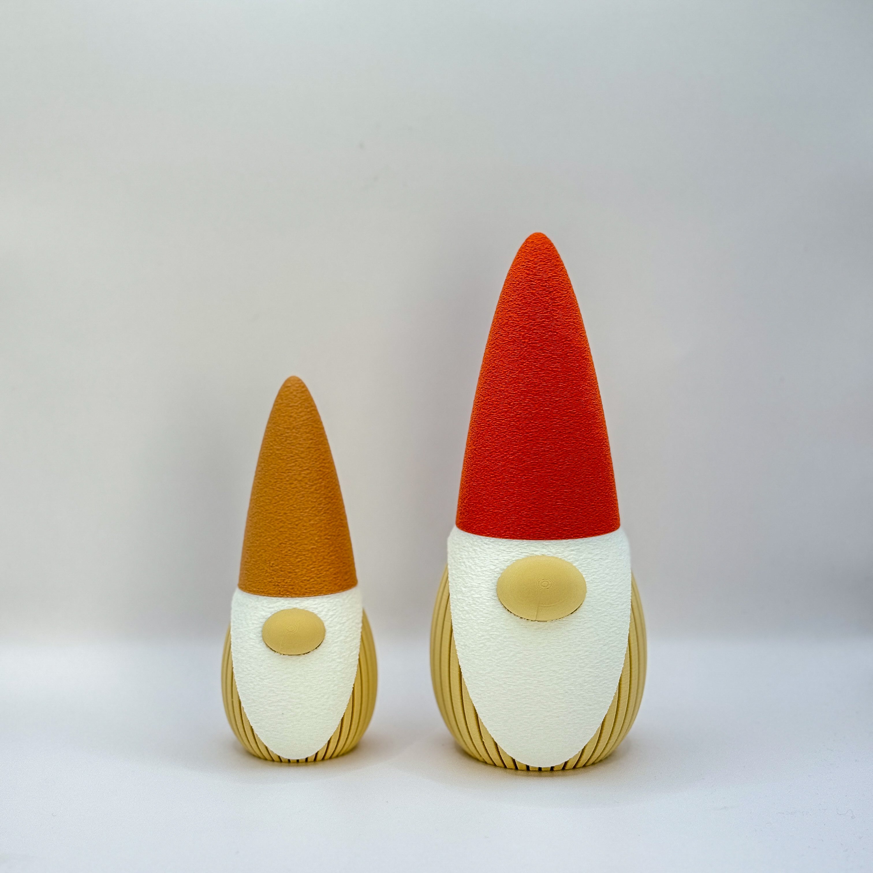 Deko-Wichtel 3D-gedruckt – Modern & Minimalistisch (PLA) – 14 cm / 19 cm