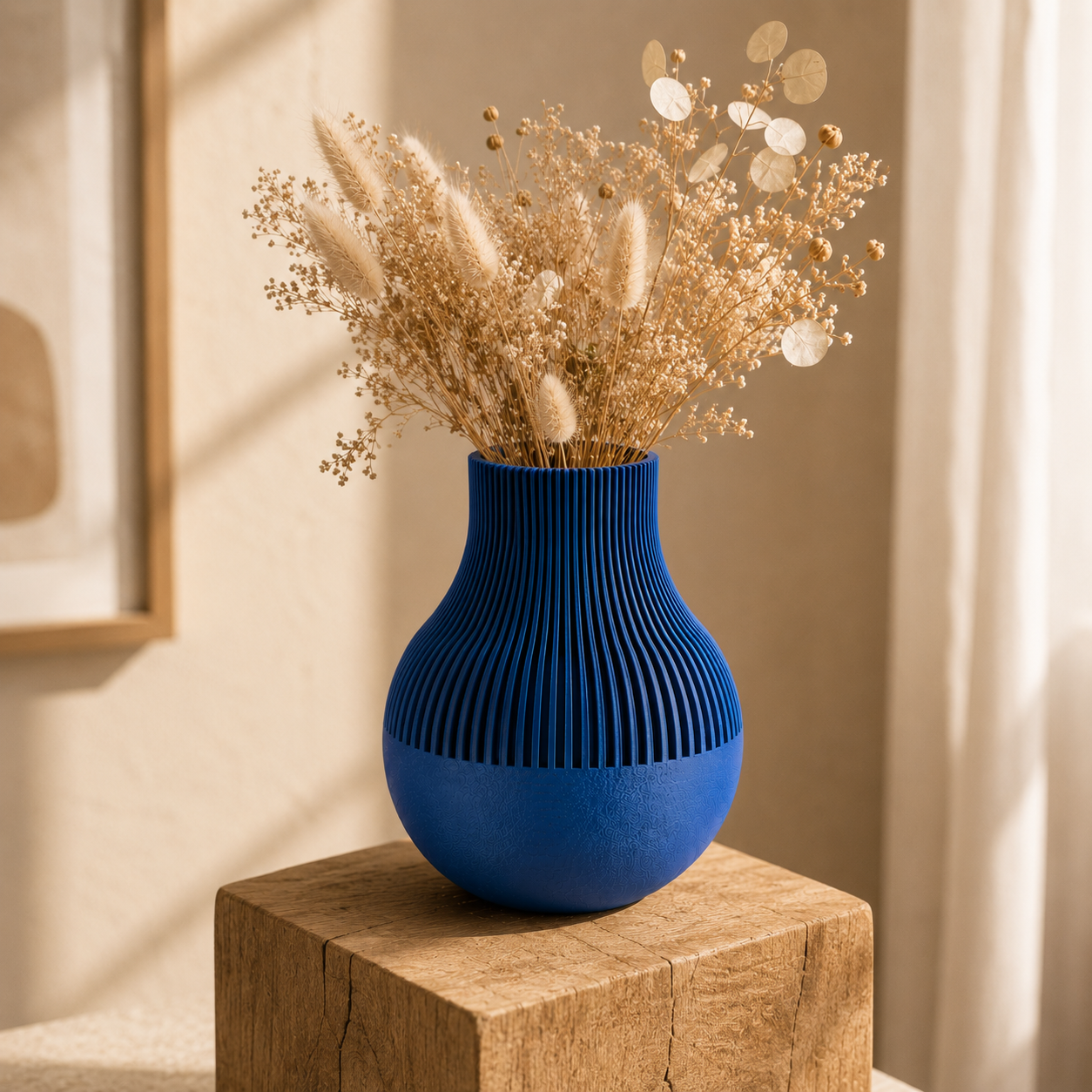 Moderne Design Vase aus dem 3D-Druck – Minimalistische Vase aus PLA (18 Farben)