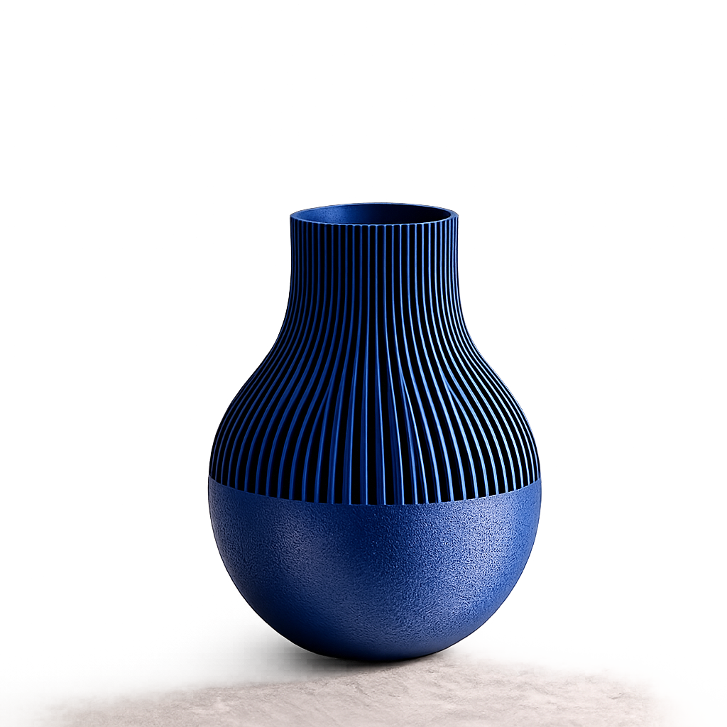 Moderne Design Vase aus dem 3D-Druck – Minimalistische Vase aus PLA (18 Farben)