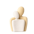 Abstrakte Pärchen Skulptur aus PLA – Moderne Liebesfigur aus 3D-Druck | Geschenk für Valentinstag, Hochzeit & Jahrestag