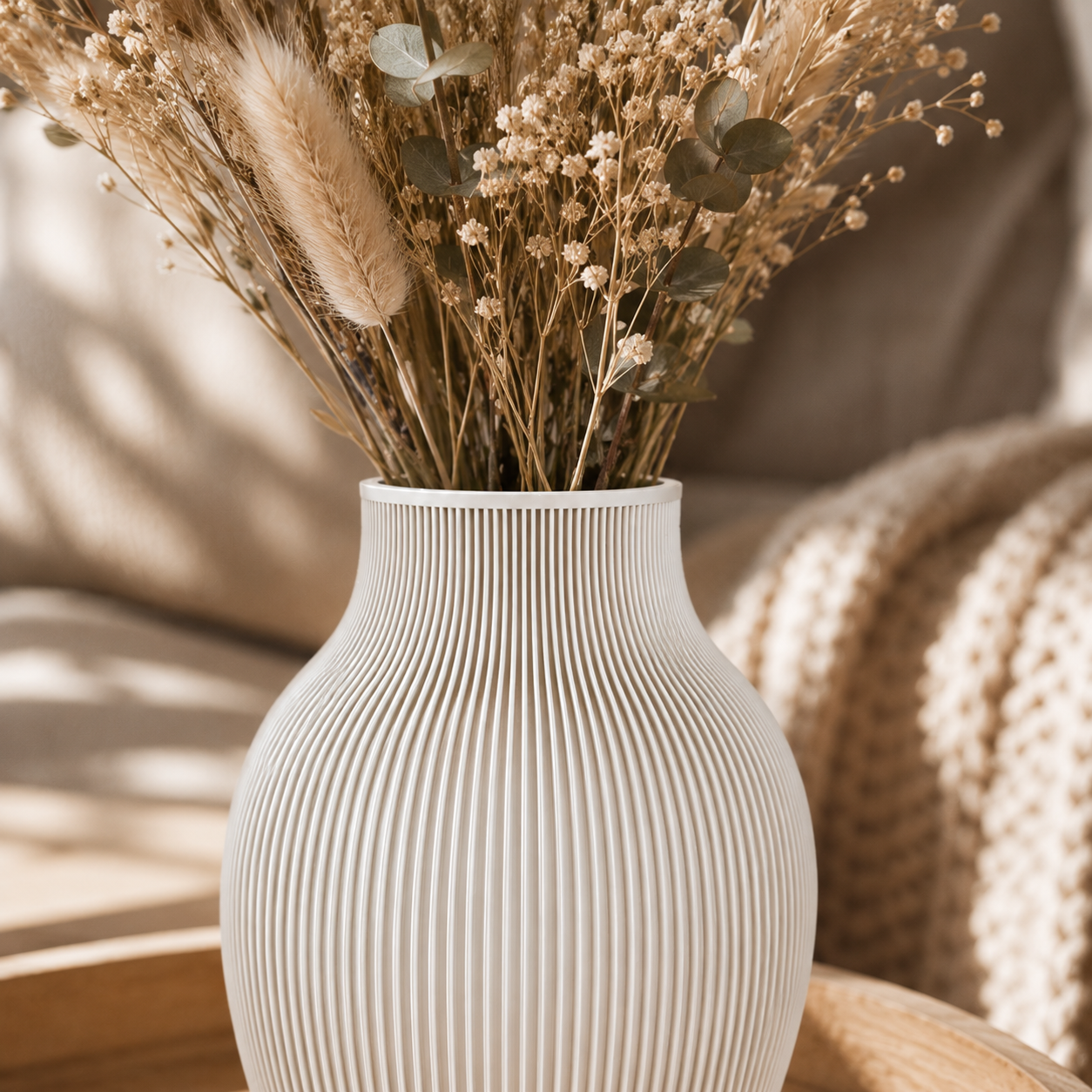 Moderne Design Vase – 3D-gedruckt aus PLA