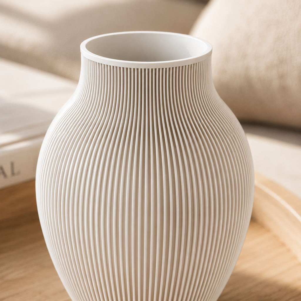 Moderne Design Vase – 3D-gedruckt aus PLA