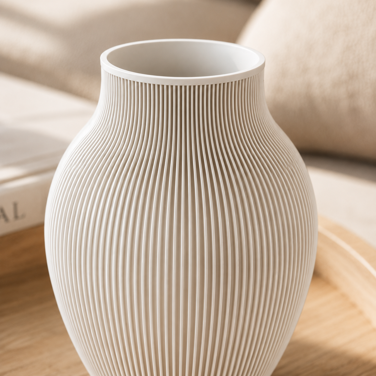 Moderne Design Vase – 3D-gedruckt aus PLA