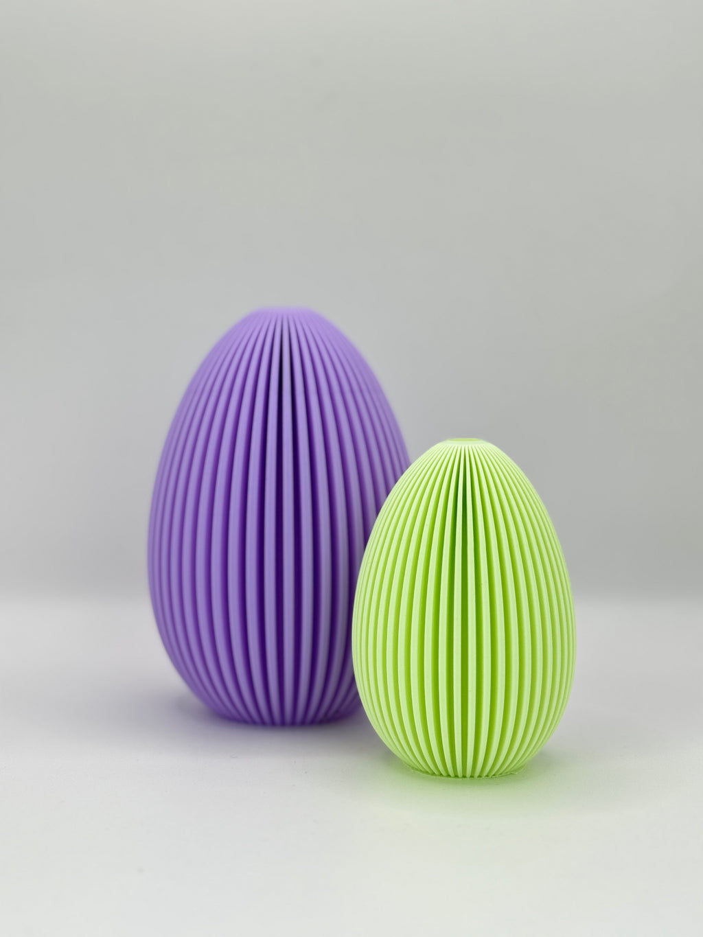 3D-gedruckte Ostereier aus PLA – Moderne Osterdeko in 2 Größen & 18 Farben | Nachhaltige Frühlingsdekoration