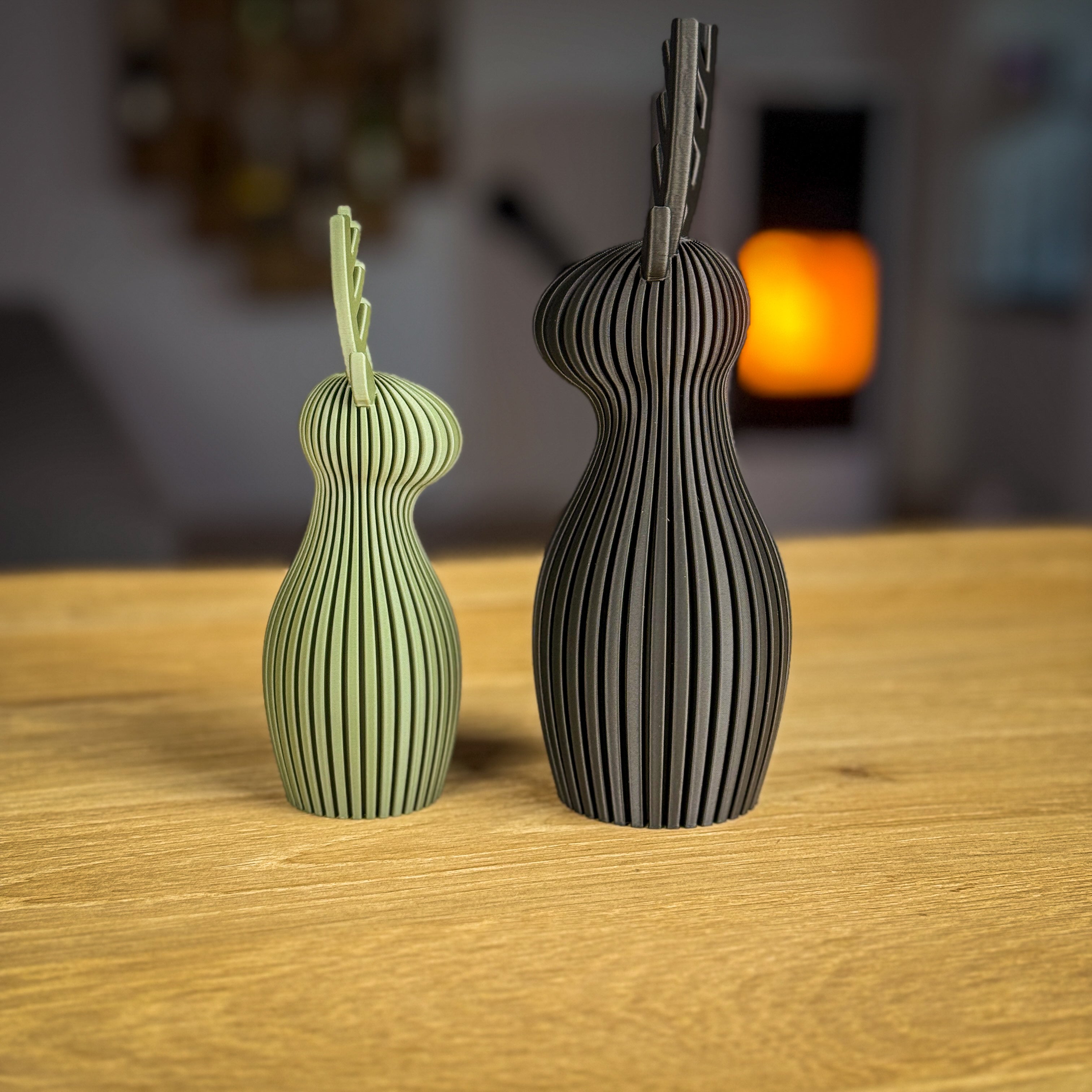 3D-gedrucktes Rentier aus PLA – Dekoration in zwei Größen (135 mm & 175 mm) – 18 Farben verfügbar